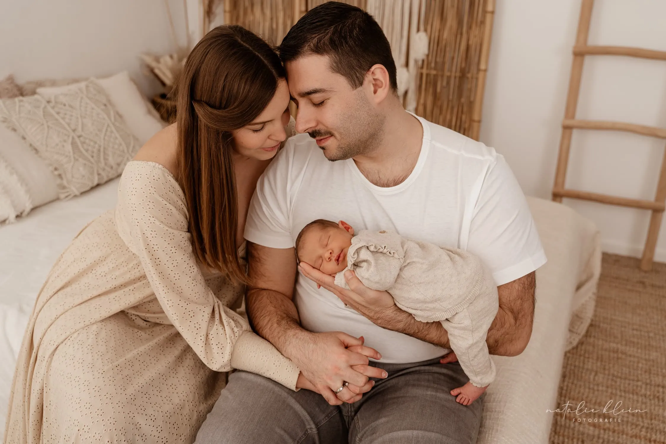 Familienfotoshooting Neugeborene