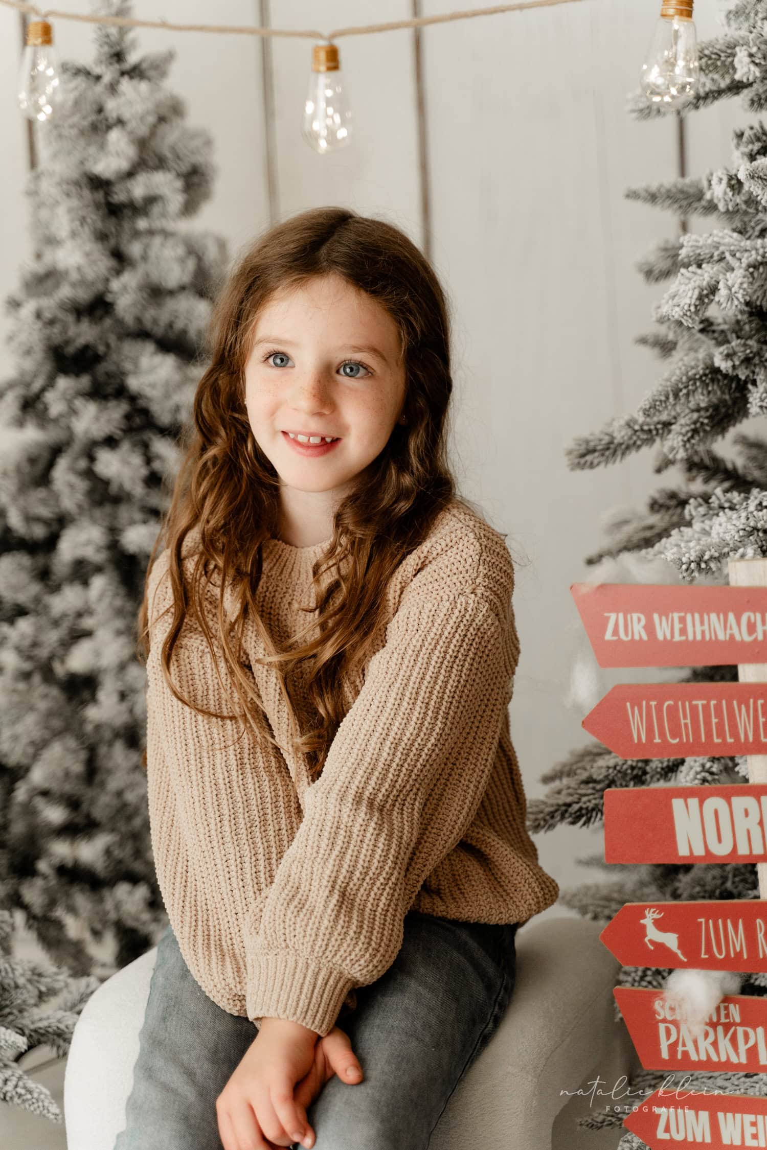 Weihnachtsfotosshooting
